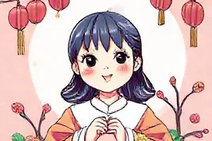 深夜走廊尽头亮着一盏灯，地面拉出细长的光影